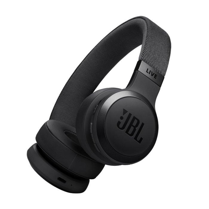 JBL Live 670NC Wireless On-Ear Headphones, JBLLIVE670NCBLK – Black