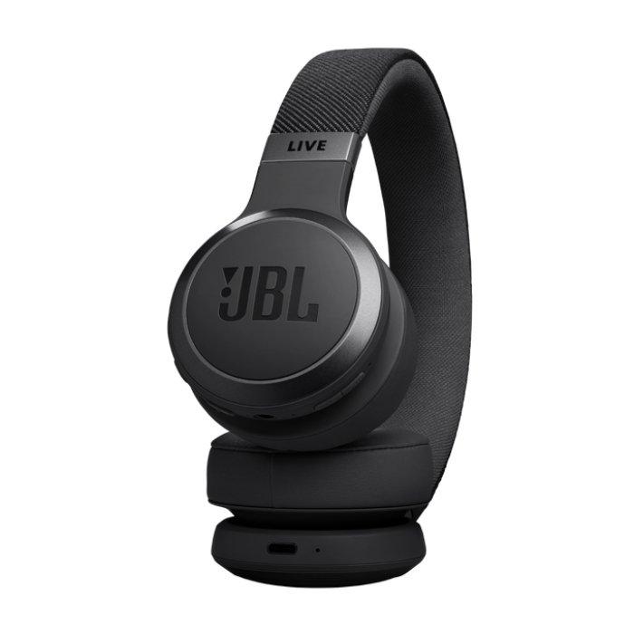 JBL Live 670NC Wireless On-Ear Headphones, JBLLIVE670NCBLK – Black