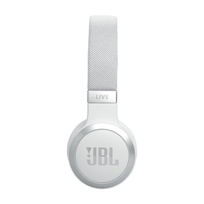 JBL Live 670NC Wireless On-Ear Headphones, JBLLIVE670NCWHT – White