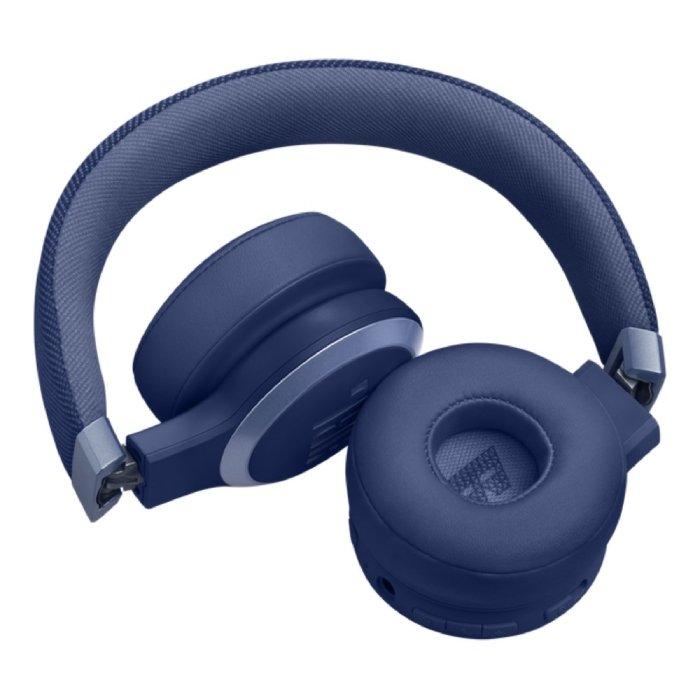 JBL Live 670NC Wireless On-Ear Headphones, JBLLIVE670NCBLU – Blue
