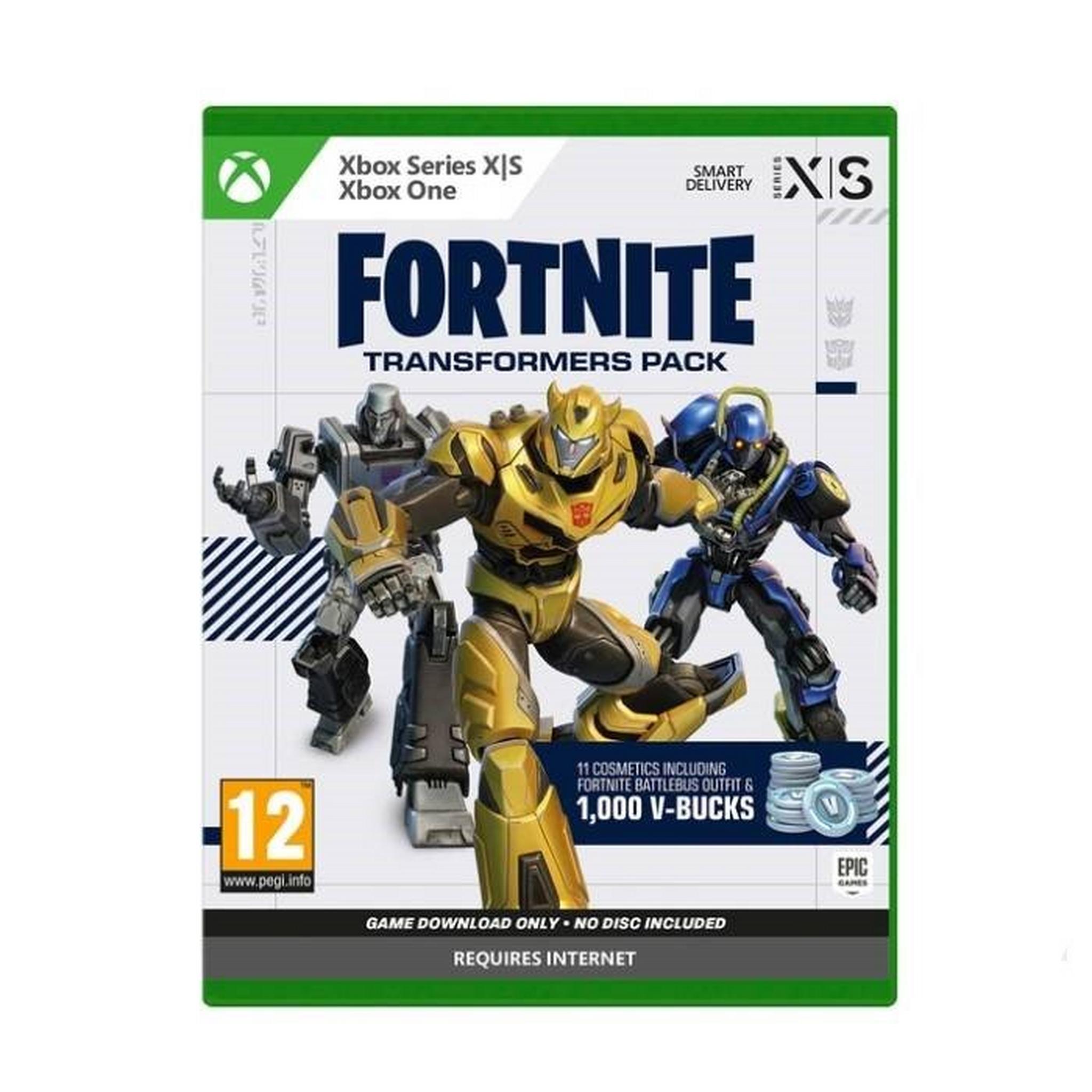 Microsoft Fortnite - Transformers Pack Xbox X Series & Xbox 1 Game