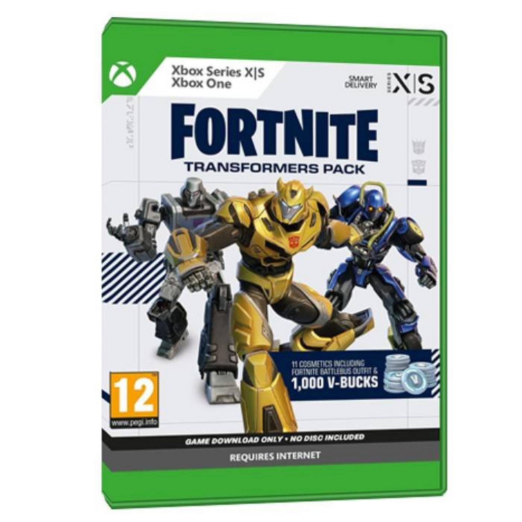 Microsoft Fortnite - Transformers Pack Xbox X Series & Xbox 1 Game