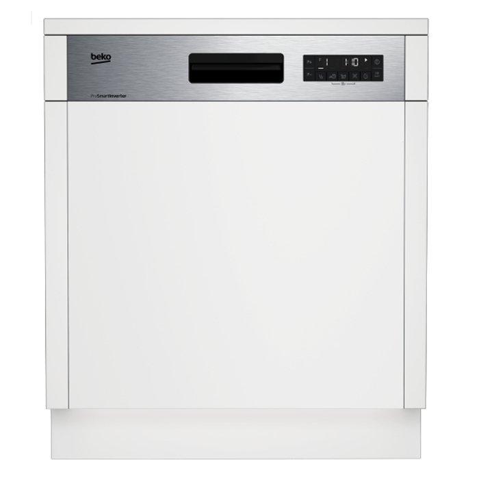 BEKO Built-In Dishwasher, 8 Programmes, 14 Place Settings, DSN28420X - Inox
