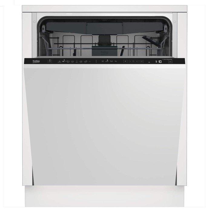 غسالة صحون مدمجة من بيكو، 8 برامج، 14 إعدادات المكان، DIN48425 - ابيض