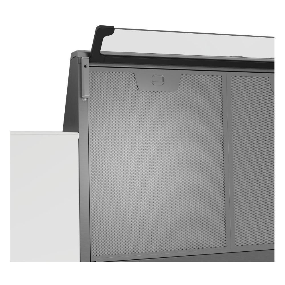 Beko Cooker Hood Built Under, 60cm, CFB 6433 XH - Stainless steel