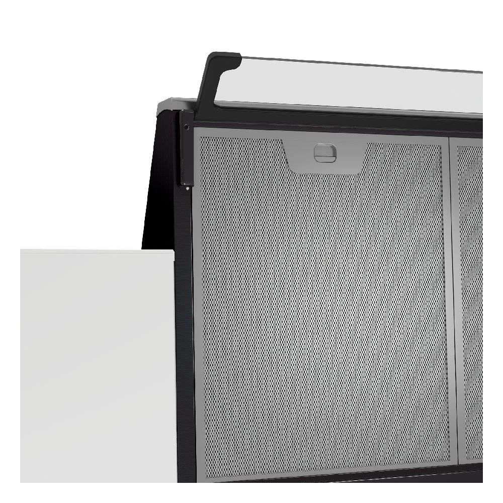 Beko Cooker Hood Built Under, 90cm, CFB 9433 XH - Stainless steel