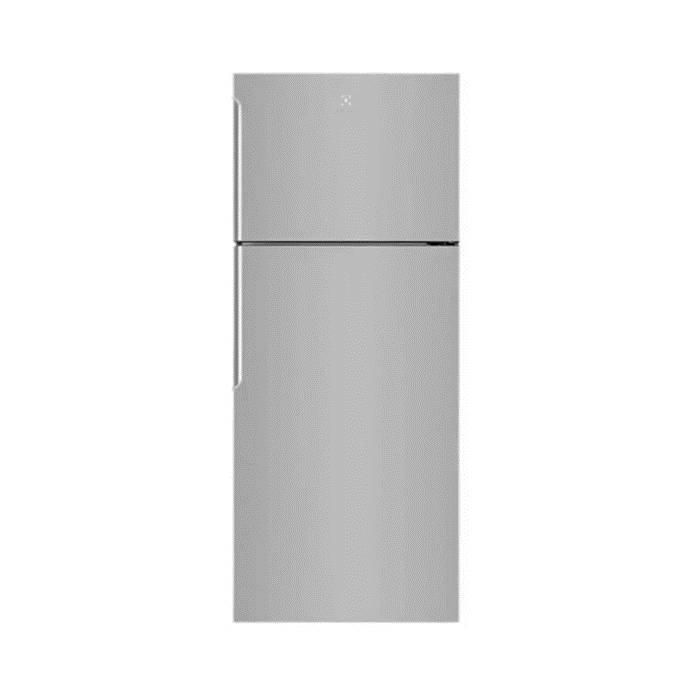 ثلاجة بفريزر علوي، 16 قدم مكعب، ستانلس ستيل + طباخ غاز، 68 لتر، فضي + غسالة تحميل أمامي 9 كجم فضي من الكترولوكس، EMT85+EW7F+EKG611