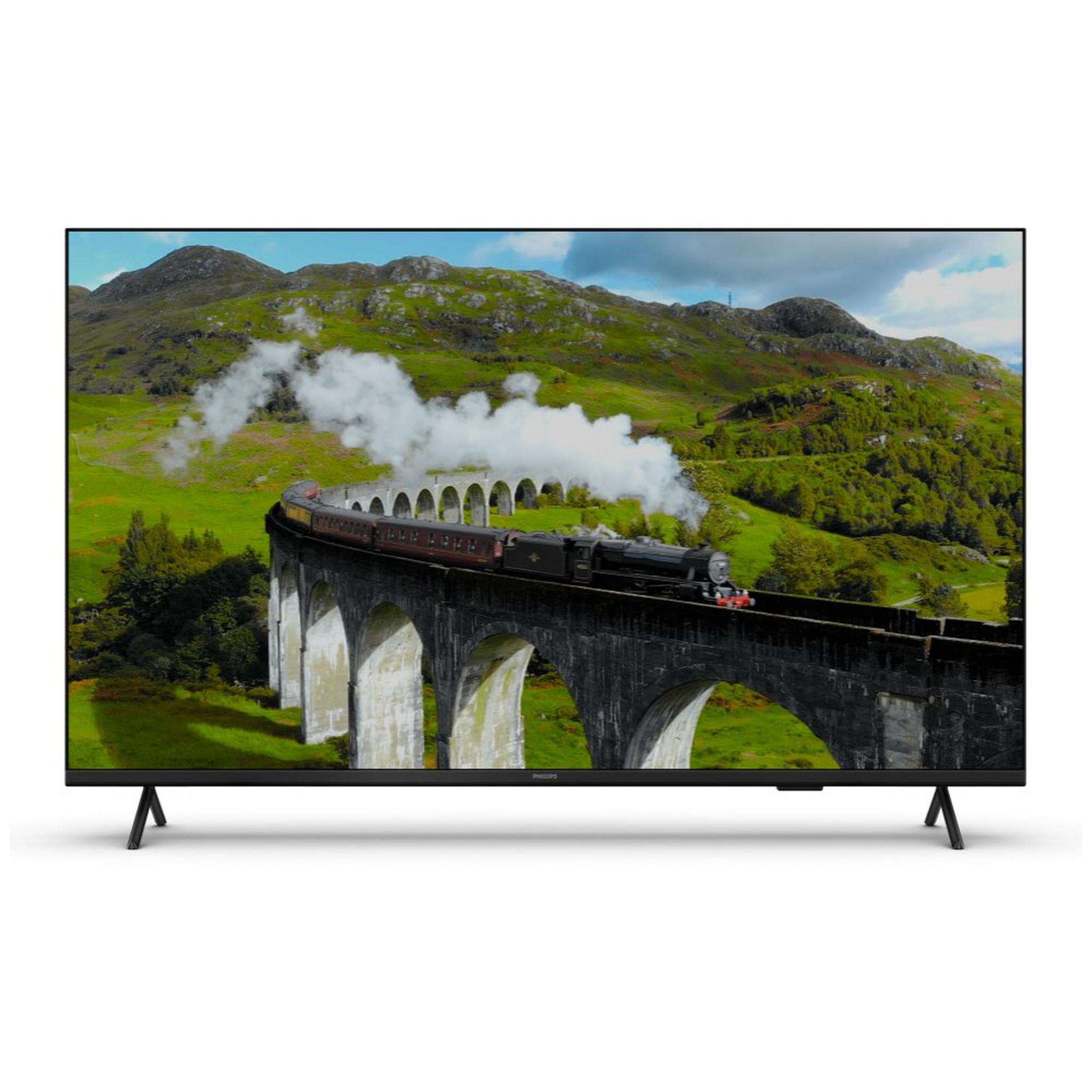 PHILIPS 50-inch 4K UHD LED Google Smart TV, 50PUT7428/56 – Black
