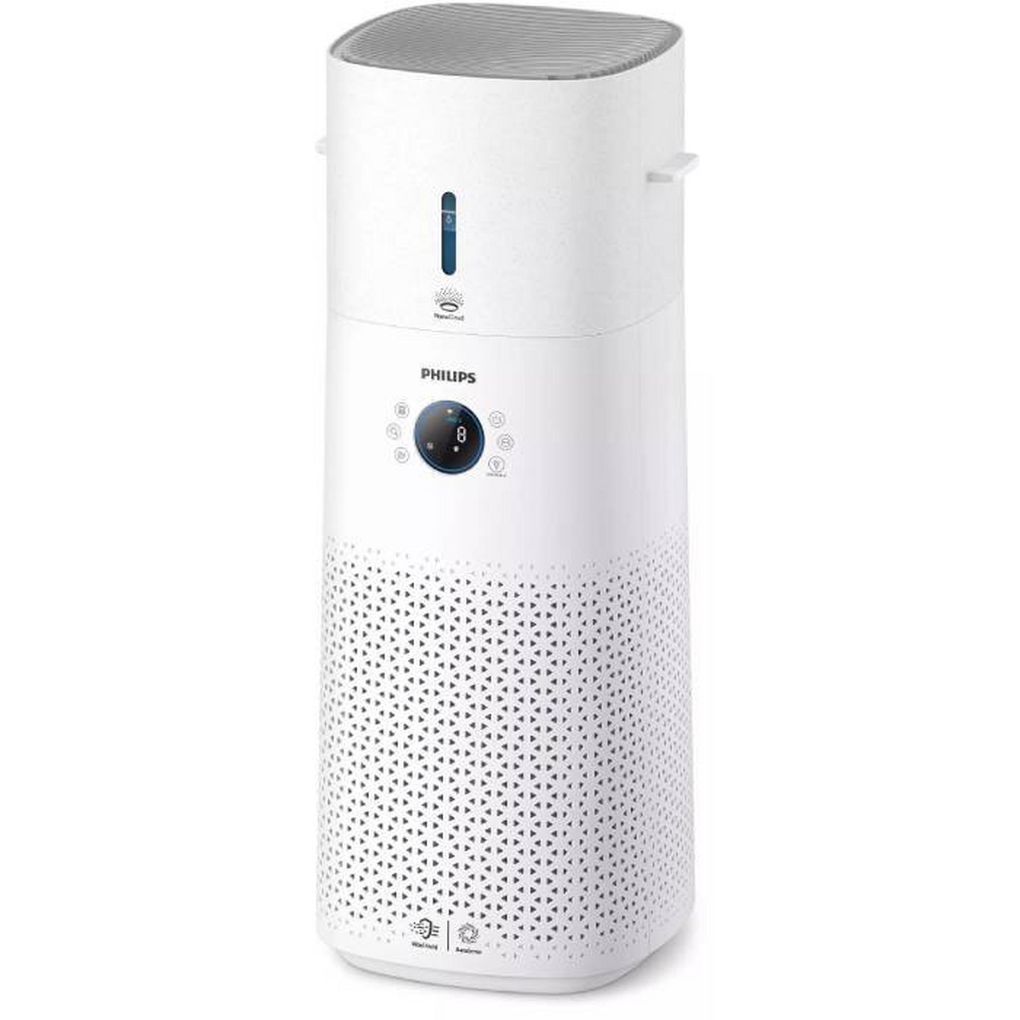 Philips Series 3000 2-in-1 Air Purifier & Humidifier, AC3737/10 – White