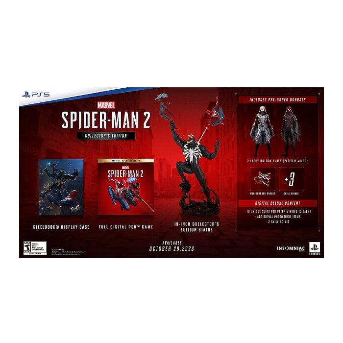 Marvel’s Spider Man 2 Game Collectors Edition for PlayStation 5