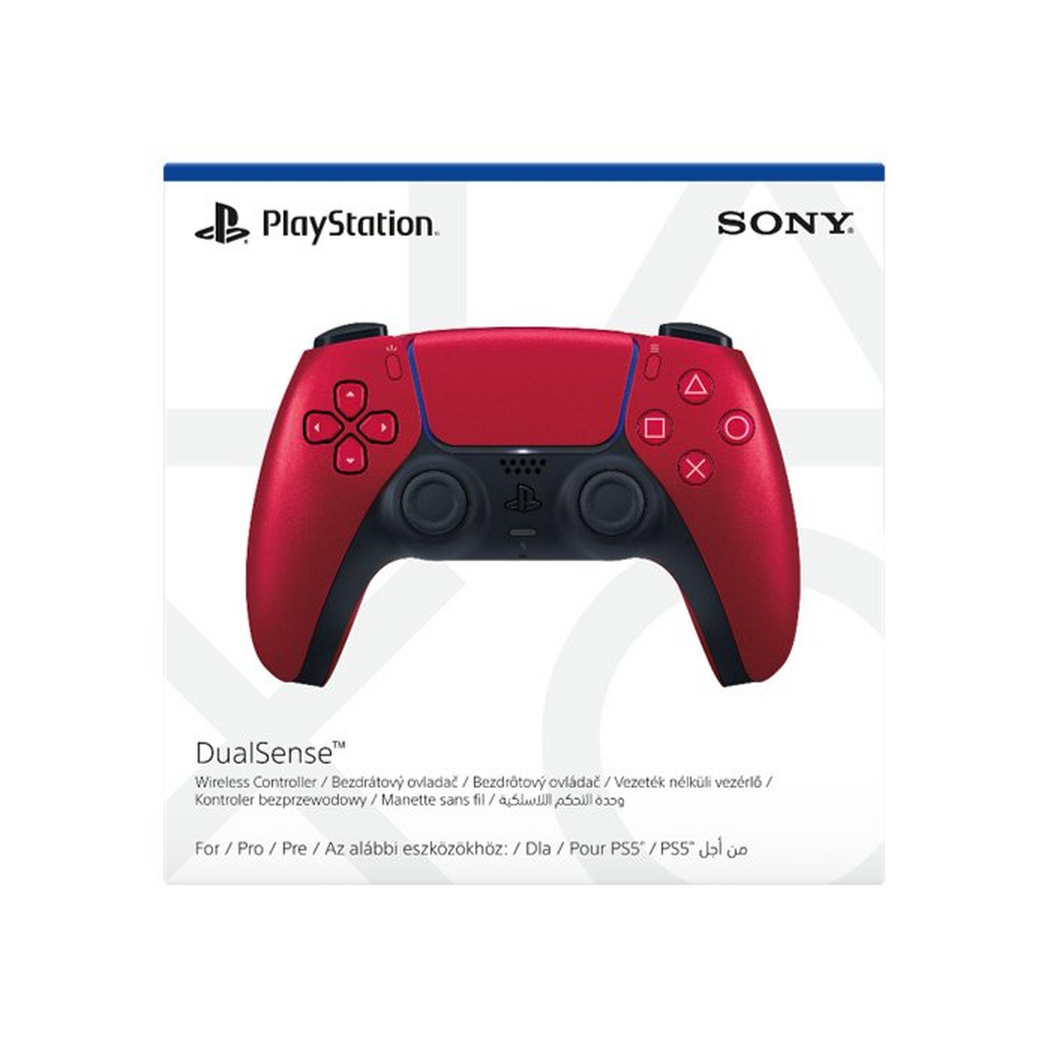 SONY Playstation 5 Dualsense Wireless Controller, CFI-ZCT1W07X - Volcanic Red