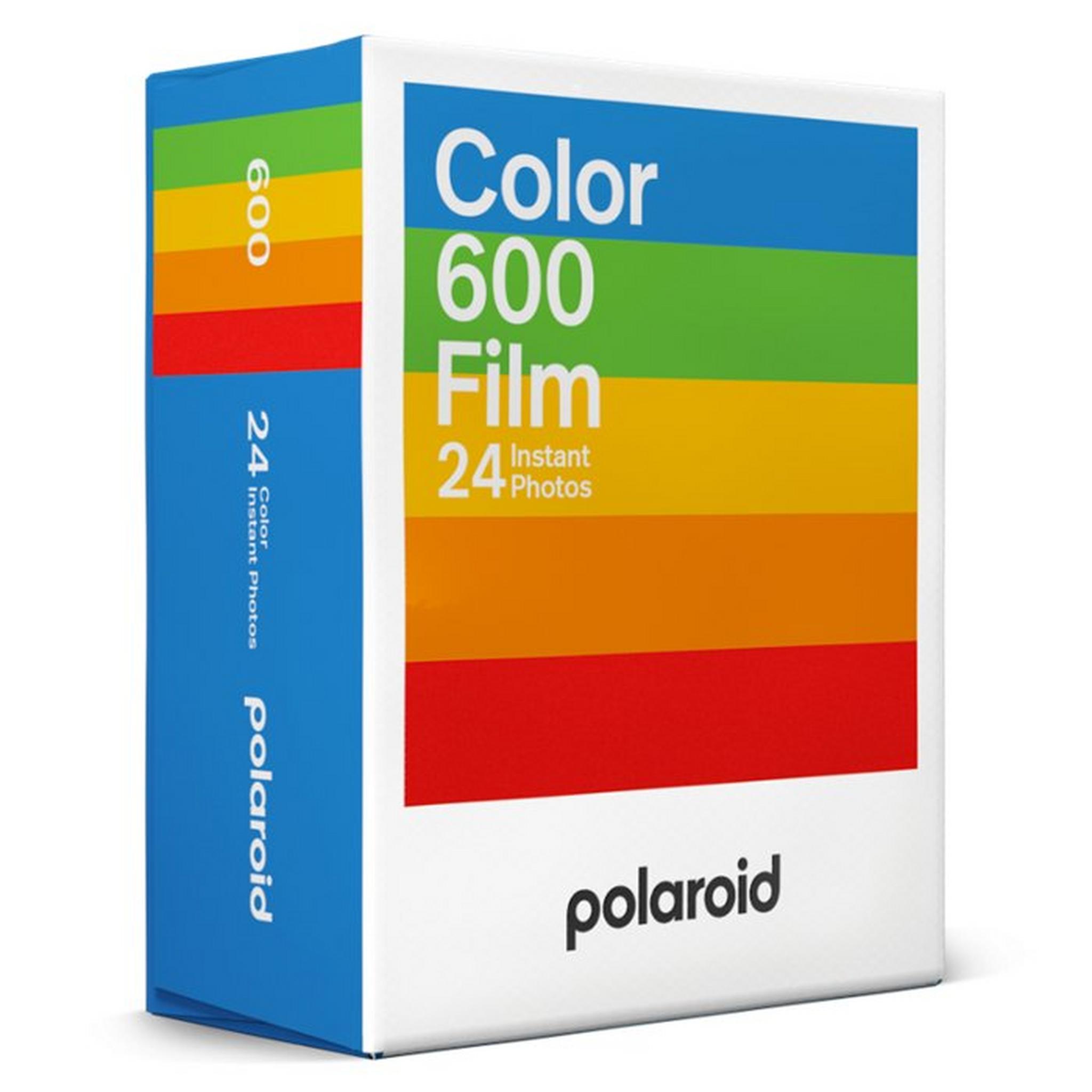 Polaroid Color 600 Instant Film, 3-Pack, 24 Exposures – 006273