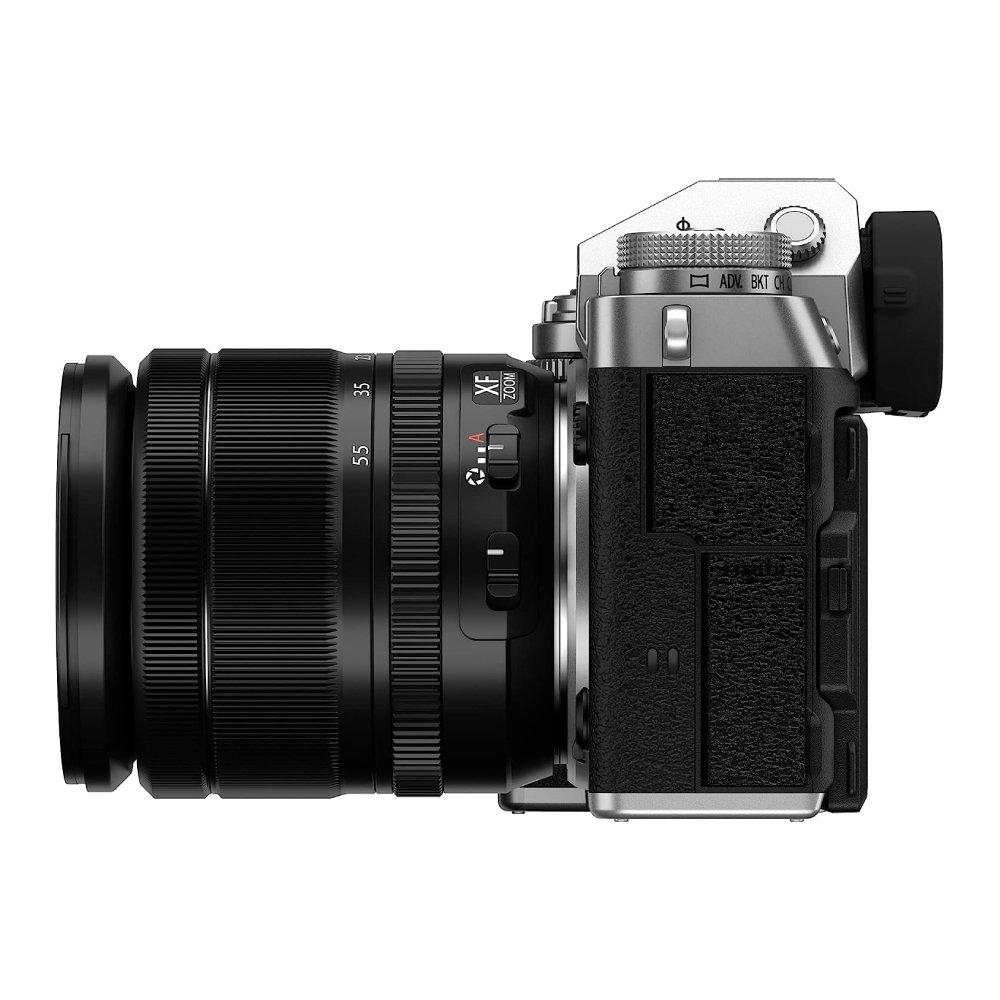 Fujifilm Mirrorless Digital Camera + XF18-55mm Lens Kit, X-T5 – Silver