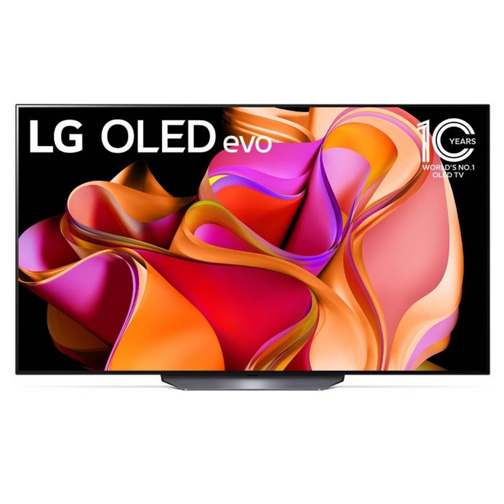LG 65-inch Smart UHD OLED TV, 120Hz, OLED65CS3VA – Silver