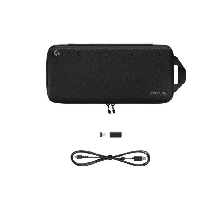 LOGITECH Pro X TKL Lightspeed Wireless Gaming Keyboard, 920-012136 – Black