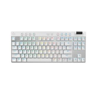 Buy Logitech pro x tkl lightspeed wireless gaming keyboard, 920-012148 – white in Kuwait