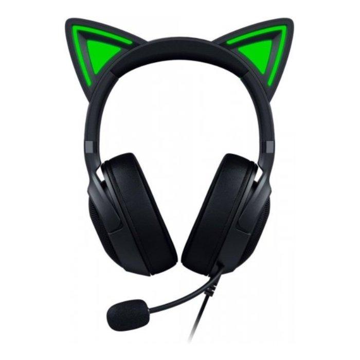 Razer Kraken Kitty V2 Wired RGB Headband Headset, RZ04-04730100-R3M1 – Black