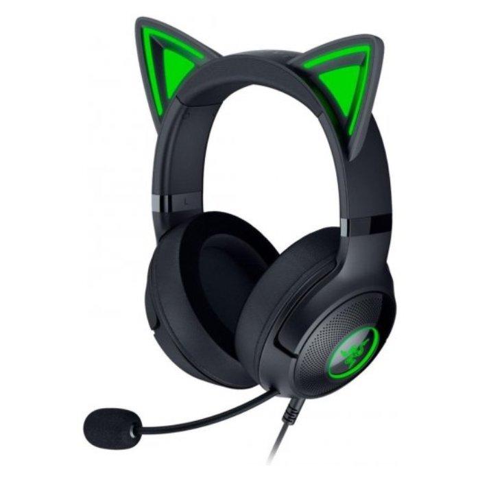 Razer Kraken Kitty V2 Wired RGB Headband Headset, RZ04-04730100-R3M1 – Black