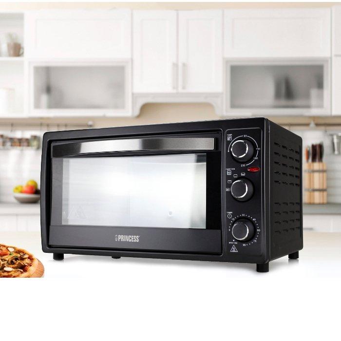 فرن كهربائي 112397 من برينسيس، 2000 واط، 46 لتر - أسود