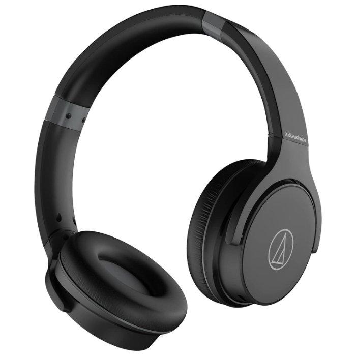 AudioTechnica Wireless Headphones, ATH-S220BTBK – Black