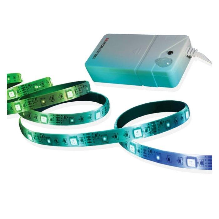 Monster Motion USB LED Strip Light, 2M, MLB7-1081- WW – Multicolor