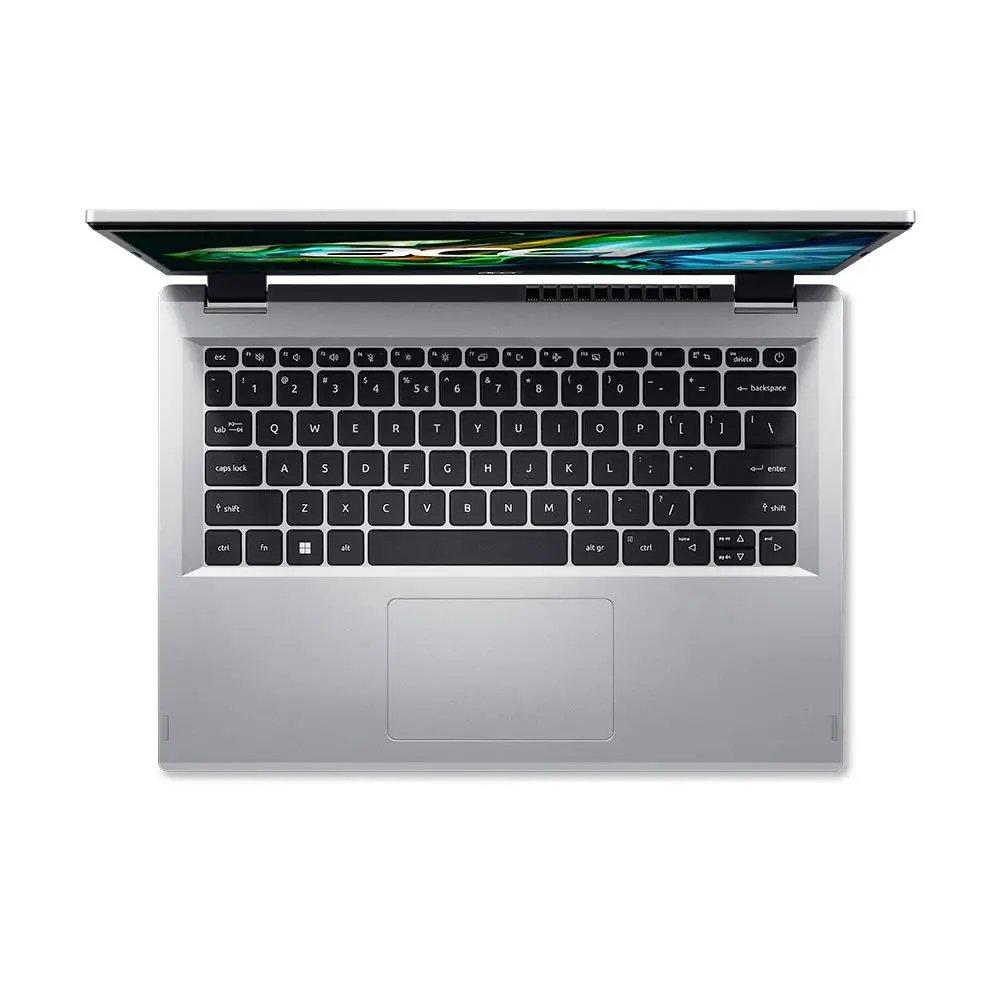 Acer Aspire 3 Laptop, AMD Ryzen 7 5700U, 16GB RAM, 512GB SSD, 14-inch, Intel UHD Graphics, Windows 11 Home, NX.KSFEM.001 - Silver