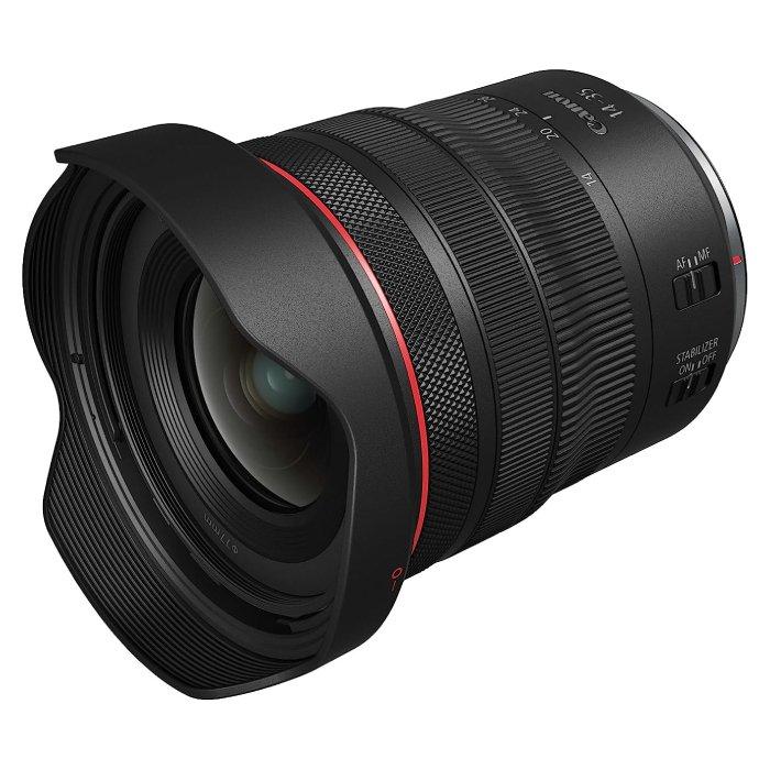 عدسة الترا وايد زوم ار اف 14-35 مم من كانون، اف/4 ال اي اس يو اس ام، 4857C005AA – أسود