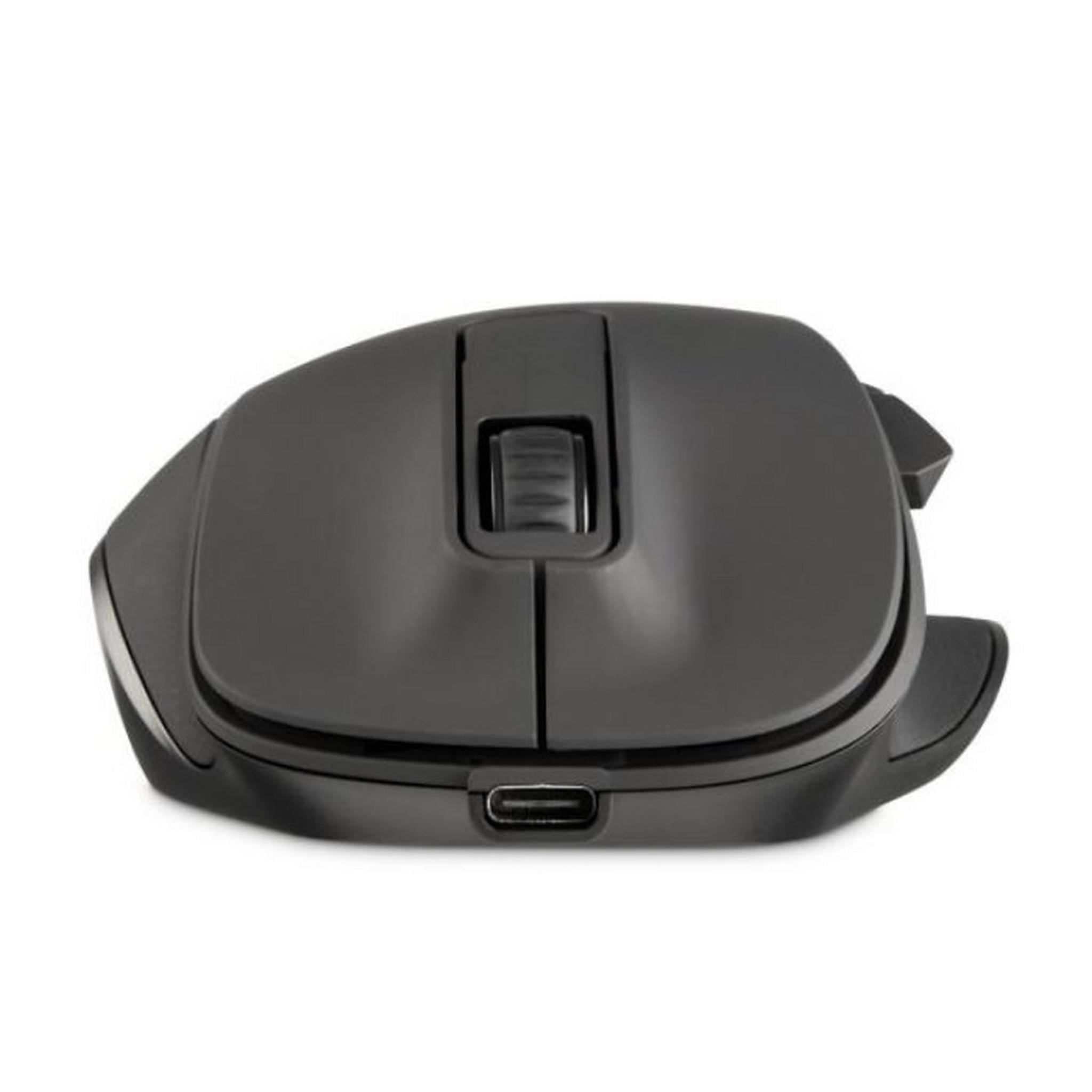Hama MW-500 Recharge Optical 6-Button Wireless Mouse, 173032 – Black