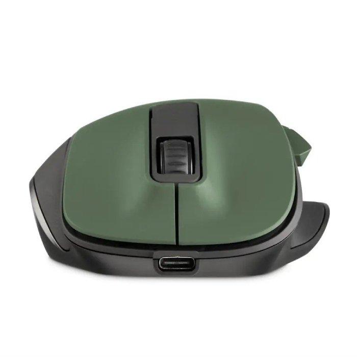 Hama MW-500 Recharge Optical 6-Button Wireless Mouse, 173035 – Forest Green