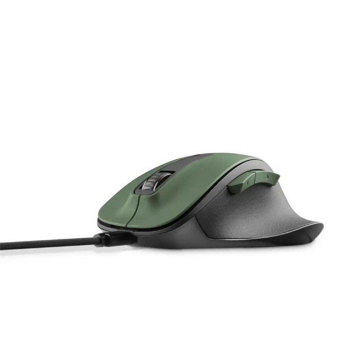 Hama MW-500 Recharge Optical 6-Button Wireless Mouse, 173035 – Forest Green