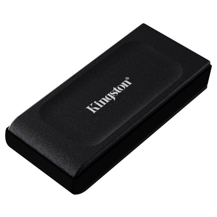 KINGSTON External Portable Solid-State Drive (SSD), USB 3.2 Gen 2, 2000 GB, SXS1000/2000G – Black