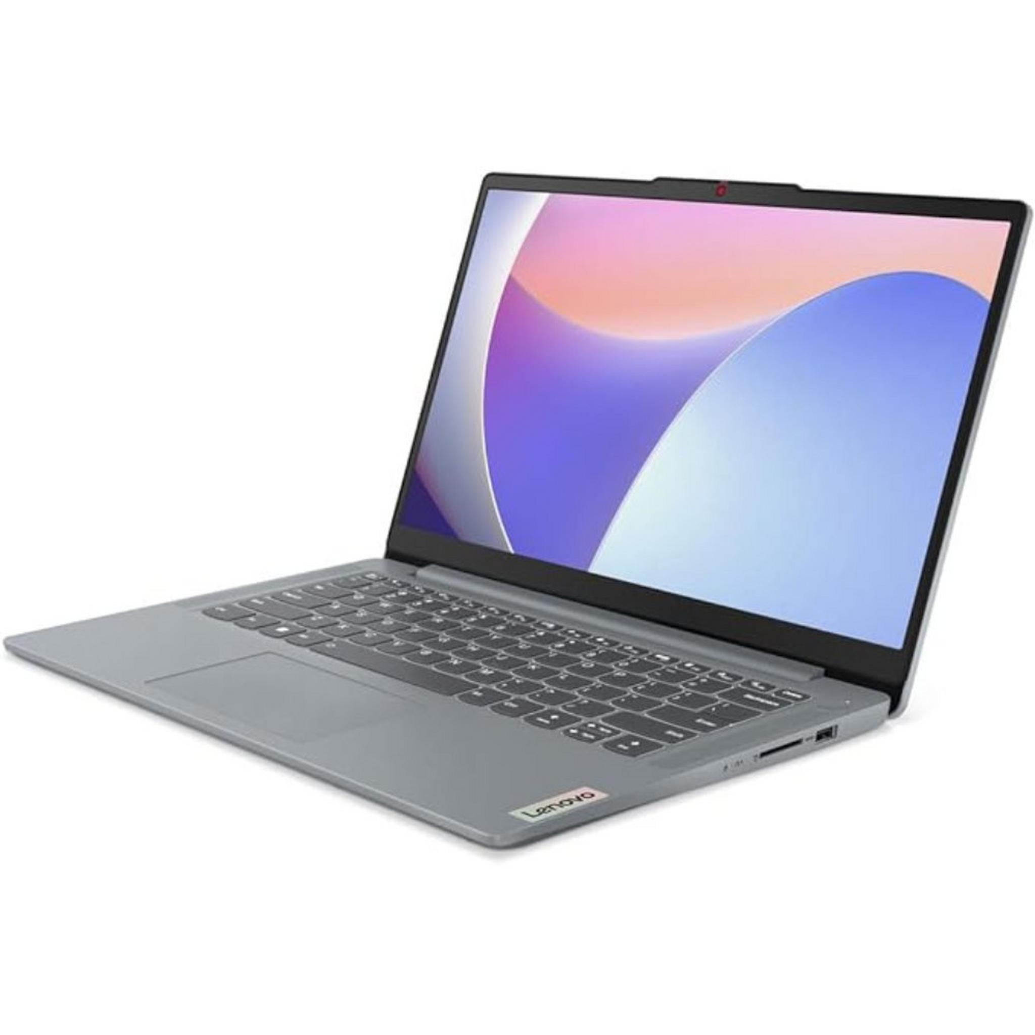 Lenovo IdeaPad Slim 3 14IRH8 Laptop, Intel Core i7, 16GB RAM, 512GB SSD, 14-inch, Intel Graphics UHD, Windows 11 Home, 83EL001XAX – Grey