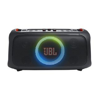 Buy Jbl partybox on-the-go essential speaker with mic, 100w – black in Kuwait