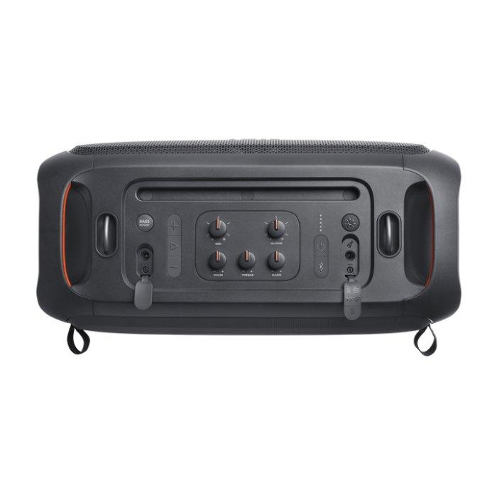 JBL PartyBox On-the-Go Essential Speaker with Mic, 100W – Black