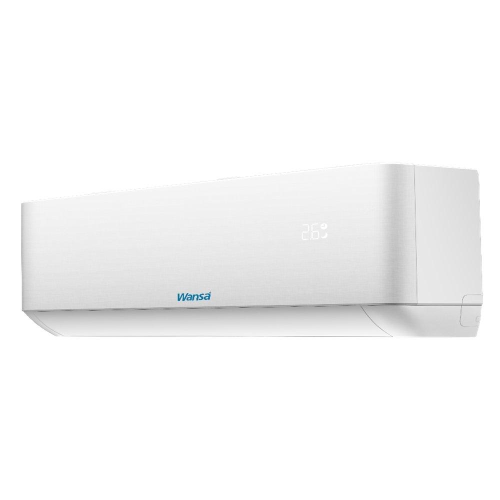 Wansa Split AC, 15.2 BTU, 1.5 Ton, Wi-fi Connection, WSUC15CTWS-24- White