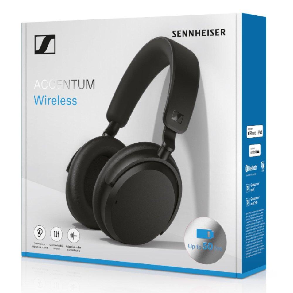 Sennheiser Accentum Wireless Headphones, Bluetooth, 700174 – Black 