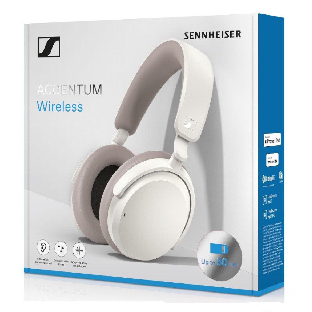 Sennheiser Accentum Wireless Headphones, Bluetooth, 700175– White 