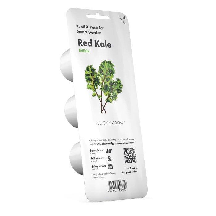 Click And Grow Plant Pods, 3-Pack, SGR47X3 – Red Kale