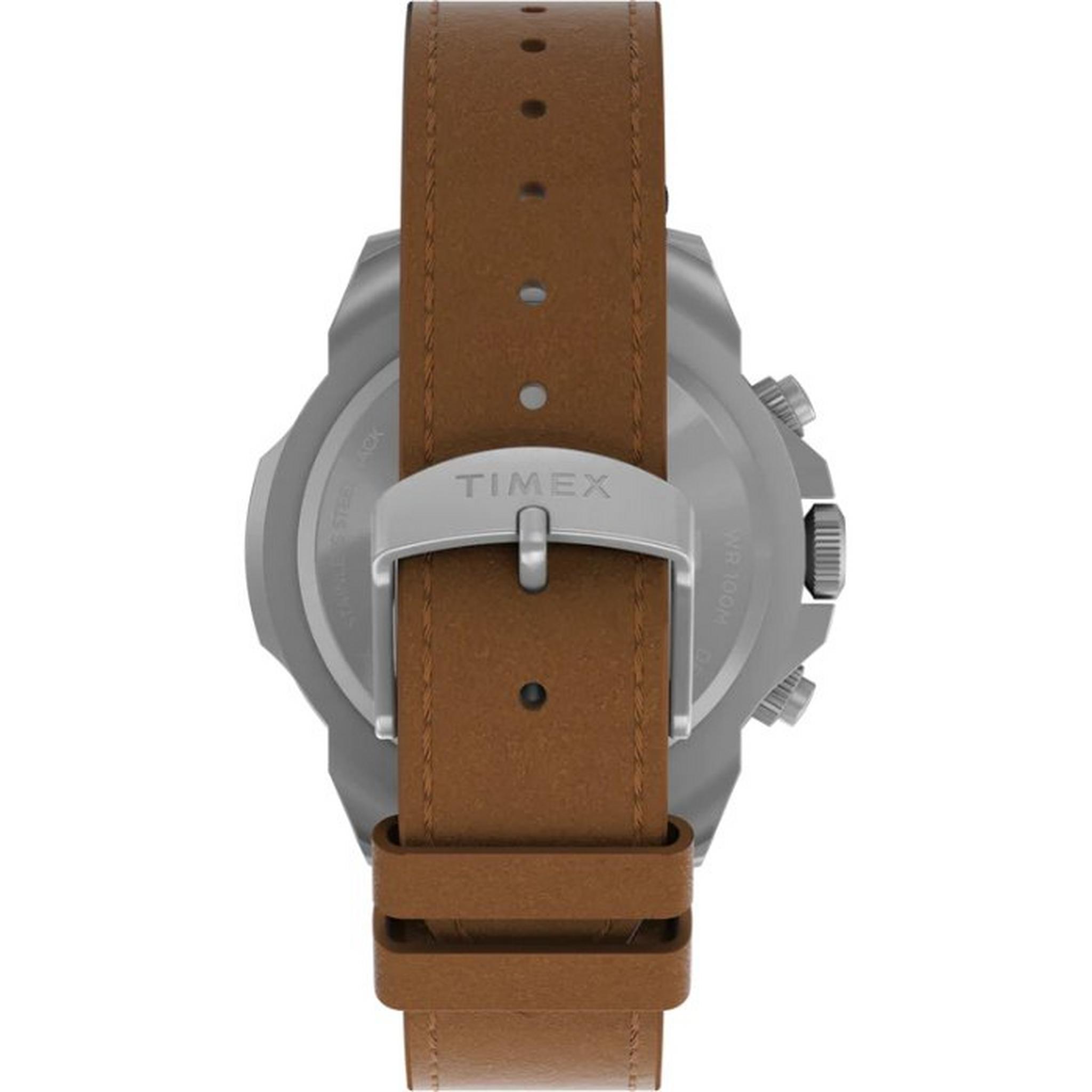 Timex Expedition Men’s Watch, 42mm, Leather Strap, Analog, TW2W16300 – Tan