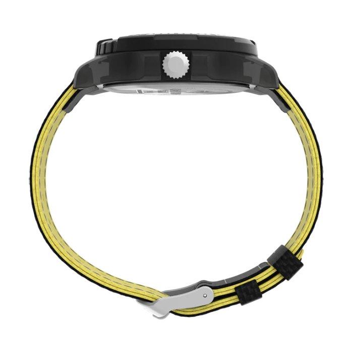 Timex Expedition Men’s Watch, 46mm, Tide Ocean Material Strap, Analog, TW2V66200 – Black