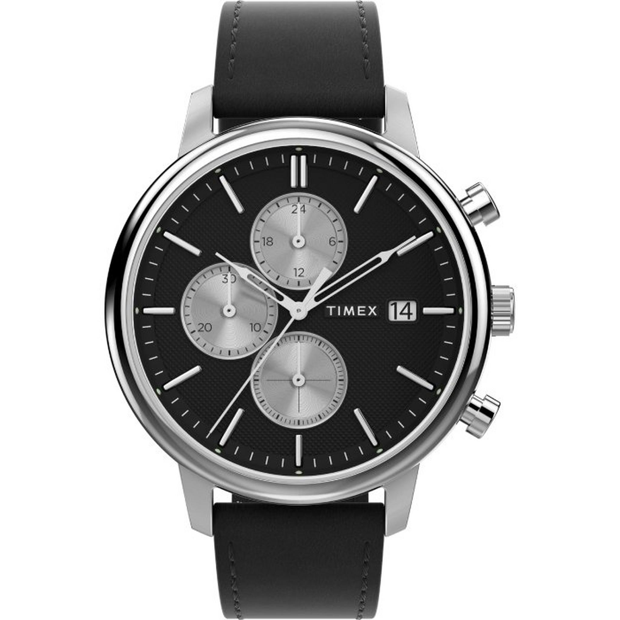 Timex Chicago Men’s Watch, 45mm, Analog, TW2W13100| Xcite