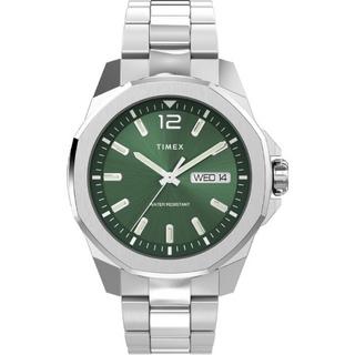 Buy Timex essex men’s watch, 46mm, stainless steel strap, analog, tw2w13900 – stainless steel in Kuwait