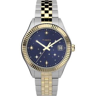 Buy Timex legacy women’s watch, 34mm, stainless steel strap, analog, tw2w21800 – gold/silver in Kuwait