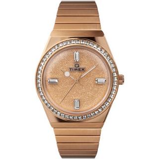 Buy Timex women’s watch, 36mm, stainless steel strap, analog, tw2w10700 – rose gold in Kuwait