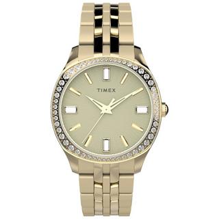 Buy Timex ariana women’s watch, 36mm, stainless steel strap, analog, tw2w17600 – gold in Kuwait