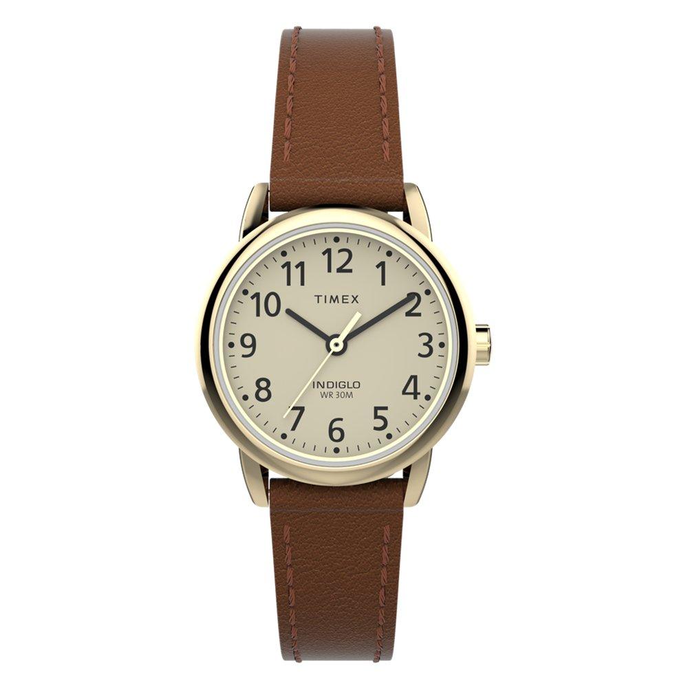 Timex Easy Reader Women’s Watch, Analogue, 25mm, TW2V75400VM – Brown