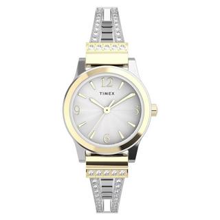 Buy Timex main street watch for women, analog, 25mm, stainless steel strap, tw2w188006v – s... in Kuwait