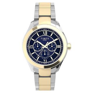 Buy Timex dress multifunction watch for men, analog, 42mm, stainless steel strap, tw2v95500... in Kuwait