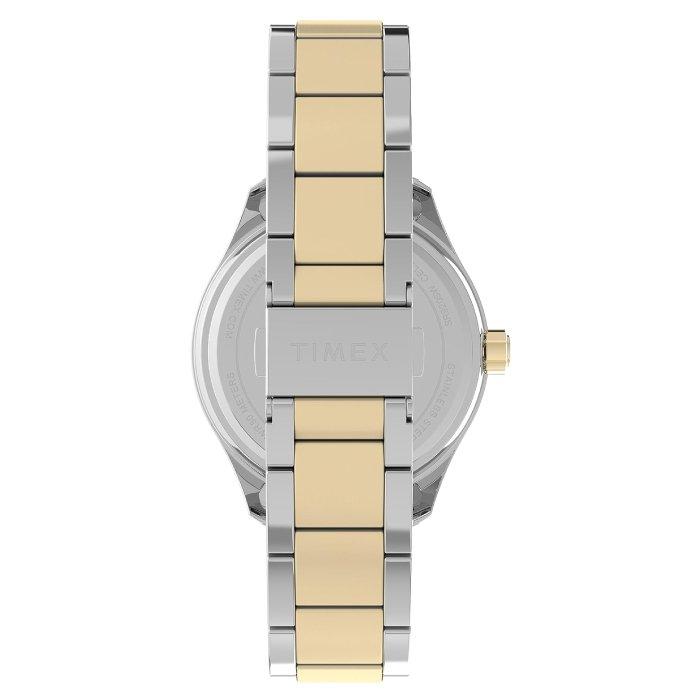 Timex Dress Multifunction Watch for Men, Analog, 42mm, Stainless Steel Strap, TW2V95500QV – Silver&Gold