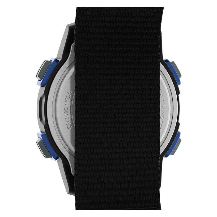 Timex Expedition CAT Unisex Watch, Digital, 33mm, Fabric Strap, TW4B28900VM – Black